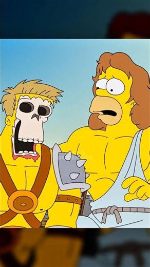 A LENDA DE OBESEUS!? #simpsons #shorts