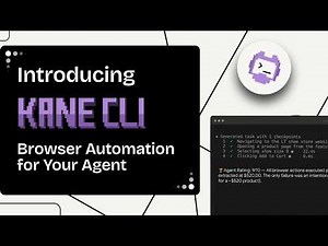 Introducing Kane CLI | Run & Verify Any Browser Flow from Your Terminal
