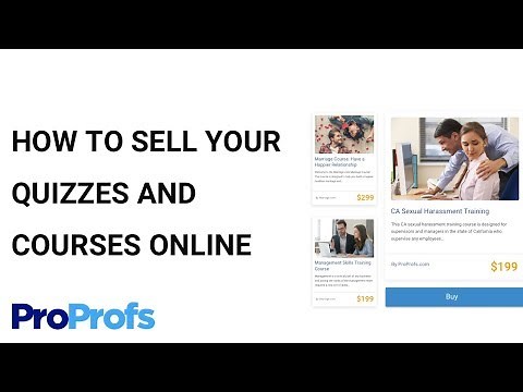 How to Sell Your Quizzes and Courses Online