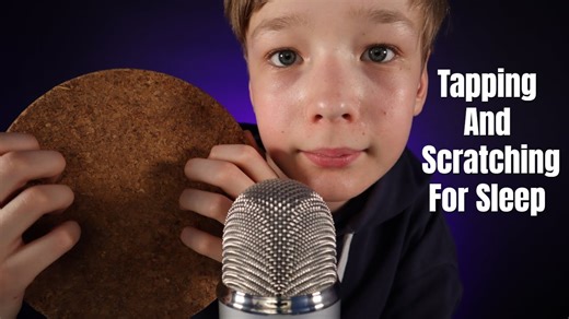 ASMR tingly tapping and scratching for sleep