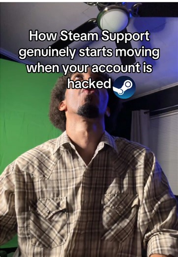 Steam Support is different #steam #fyp #pcgaming #relateable | steam support