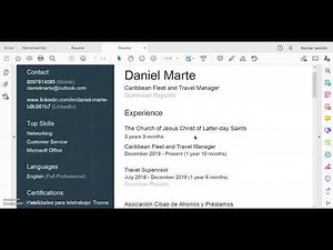Genera tu CV en PDF desde LinkedIn