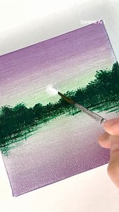 Just me, acrylic, and a blank canvas #painting #acrylicpainting | Art Idea Central
