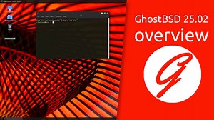 GhostBSD 25.02 overview | A simple, elegant desktop BSD Operating System — Hive