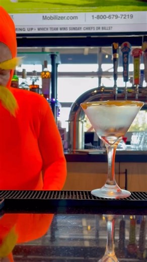 The Lorax is behind the bar today, speaking for the trees and all Pumpkin Spice Espresso Martini lovers. Come see Katie and try her fall special! | McWally's