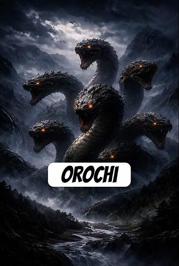 Yamata no Orochi — The Eight-Headed Serpent of Japanese Mythology