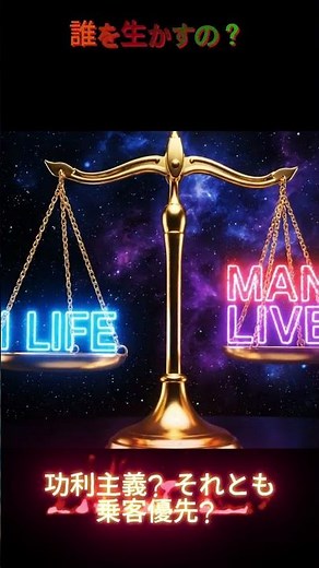 AIが0.003秒であなたの命を決める仕組み. #自動運転 #トロッコ問題 #AI倫理 #未来技術 #人工知能