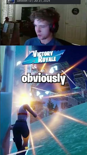 This Fortnite Pro is a Little Bit Crazy...