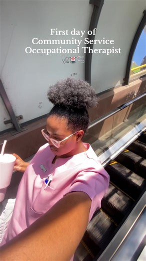 First Day of Community Service in Occupational Therapy