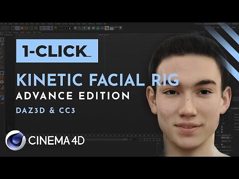Kinetic Facial Rig | Cinema 4D Auto Rigger