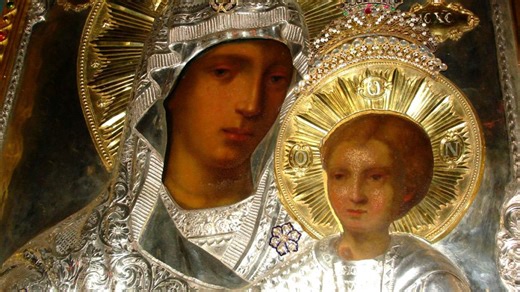 Calendar ortodox 12 iulie 2023. Ortodocşii cinstesc Sfânta Icoană a Maicii Domnului Prodromița, nefăcută de mână omenească