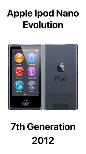 Apple Ipod Nano Evolution #apple