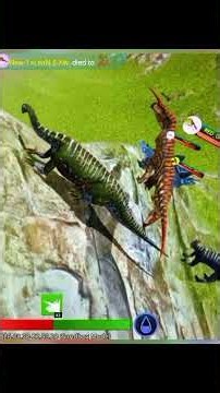 mandando a volar a dinos con el plateo de temu en #thecursedisle #dinosaurios #gameplay #gaming