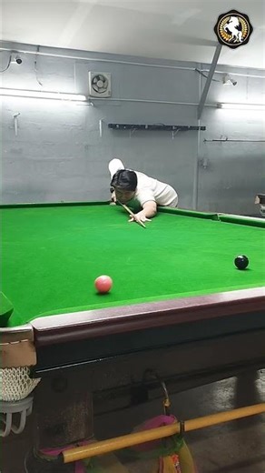 เหลี่ยมครึ่งใบชมพู✌️🎱 #snooker #สนุกเกอร์ #billiards #pool #สอนสนุกเกอร์ #billiard