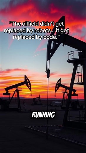 Rigs, pumps, compressors, and pipelines are controlled by thousands of sensors feeding data into AI systems that predict failures before steel ever breaks. A pump that used to blow without warning now throws off digital signals days in advance. Operators don’t just watch gauges anymore. They watch dashboards that flag vibration patterns, pressure drift, and temperature spikes. This changes everything.#bluecollar #oilfield #oil