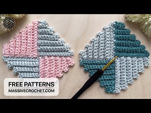 Crochet a VERY EASY & UNUSUAL Granny Square for Beginners! 👍