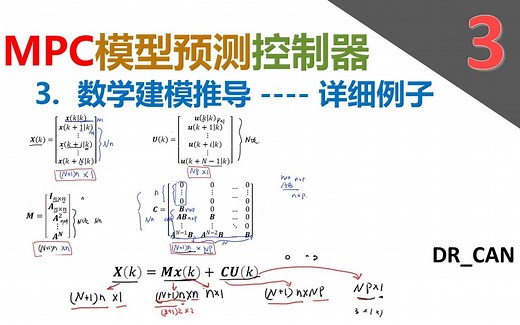 【MPC模型预测控制器】3_一个详细的建模例子