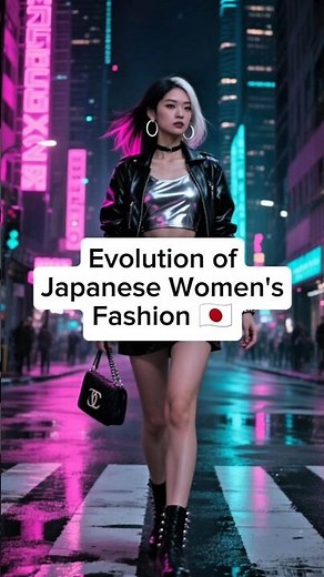 The Evolution of Japanese Women's Fashion 🇯🇵👠
