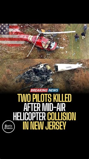 Haris Times on Instagram: "On December 28, 2025, two pilots were killed in a mid-air collision between an Enstrom F-28A helicopter and an Enstrom 280C helicopter shortly after takeoff from Hammonton Municipal Airport in Hammonton, New Jersey, with the wreckage crashing into a farm field near Basin Road and White Horse Pike, where one aircraft burst into flames. The pilots, identified as 65-year-old Kenneth L. Kirsch of Carney’s Point and 71-year-old Michael Greenberg of Sewell both experienced p