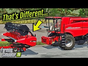 New Mods - Turntable Header Trailer, Improved Bale Stackers, & Semitrailer Center of Mass Mod! FS25