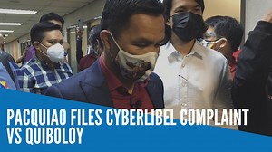 146K views · 4K reactions | Senator Manny Pacquiao filed on Tuesday a complaint for cyberlibel against Pastor Apollo Quiboloy for spreading “fabricated” claims about the lawmaker. READ: https://newsinfo.inquirer.net/1487515/pacquiao-files-cyberlibel-complaints-vs-quiboloy | INQUIRER.net | Facebook