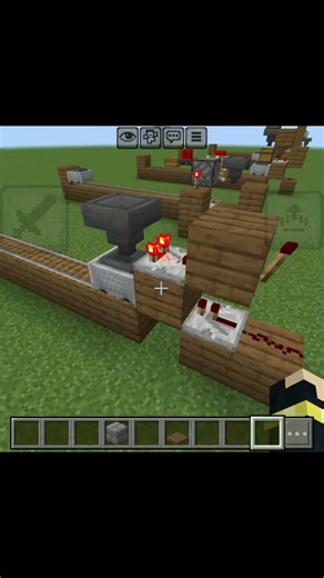 🚂 Minecraft Automatic Loader Station | Easy Redstone Build ⚙️ #short #minecraft #gaming