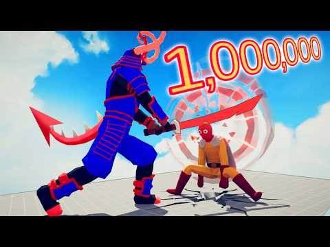 1.000.000 DAMAGE DARK SAMURAI GIANT vs EVERY UNIT | TABS - Totally Accurate Battle Simulator