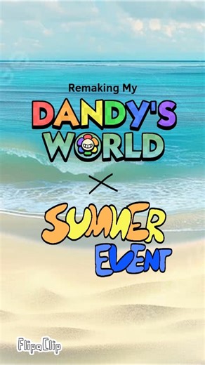 Remaking My summer event concept ! #dandysworld #concept #idkwhattoputhere