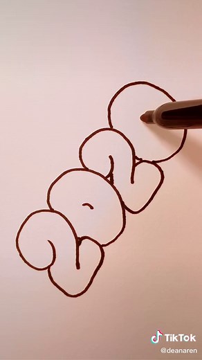 How to Draw Bubble Numbers with Sharpie & Copy Paper