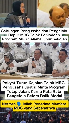 Penerima Manfaat MBG yang Sebenarnya #mbg #news #indonesia #fypシ #berita