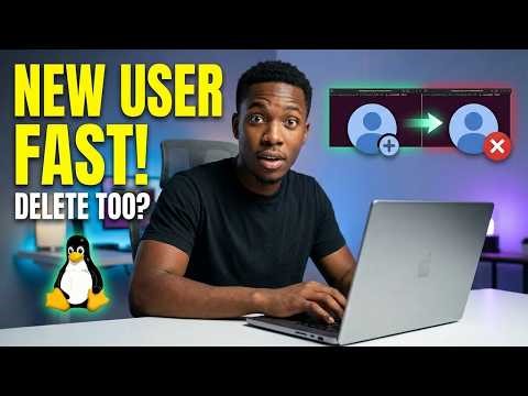 Linux Tutorial | Create & Delete User with useradd | userdel command