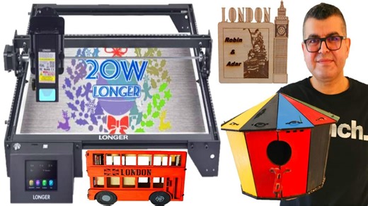 Longer Ray5 20W laser engraver