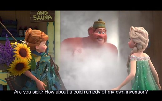 Frozen Fever| 冰雪奇缘番外篇：安娜的生日惊喜| 中文配音| 中国大陆版本| 英文字幕