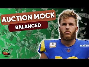 2024 Fantasy Football Superflex Auction Mock Draft