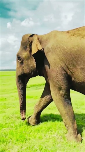 Human and Elephant Share a Beautiful Moment 🐘❤️ #Shorts #elephantconservation #fypシ