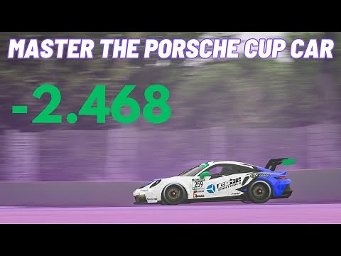 How To Drive Porsche Cup On iRacing