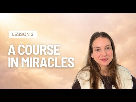 Detach and be FREE | ACIM Lesson 2 🌟