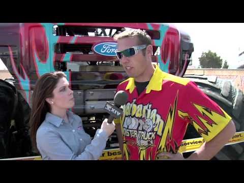 Monster Jam - World Finals 2013 - Interview with Barbarian and Devin Jones