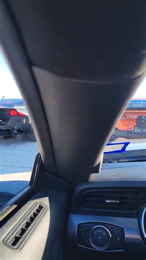 Staging lanes. Half mile racing. That nitromethane (mix) fueled monster of an orange Camaro in front of me won my class (2025 points series). I had nothing for him all season long. | Mach 469