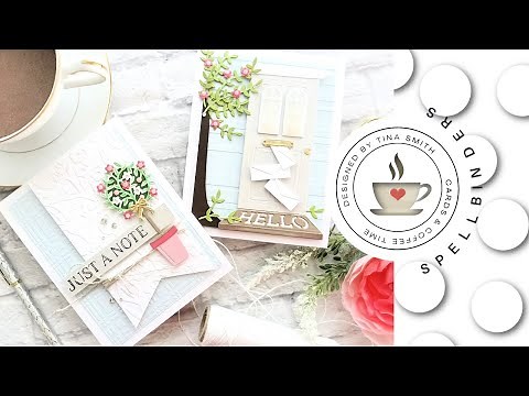 Spellbinders | Open House Collection | DIY Just Because Cards