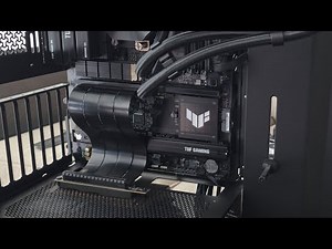 Riser Cable Install On The Corsair Frame 4000 Case