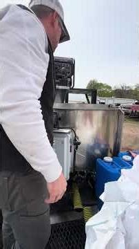 First ever batch of compost extract out of the bed of a truck! Redefining the process! #compost