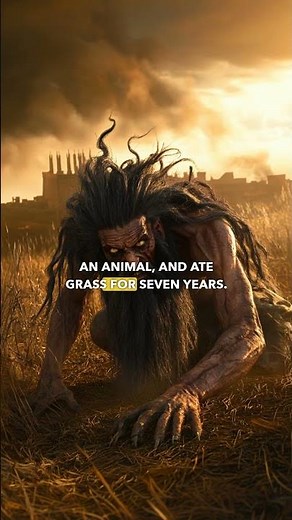 ❗👑God Turned the King into an ANIMAL for 7 Years | Nebuchadnezzar #biblestudy #god #Nebuchadnezzar