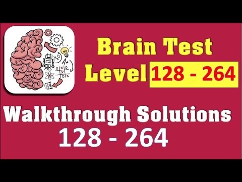 Brain Test: Tricky Puzzles Levels 128 - 264 Walkthrough Game Play Solution