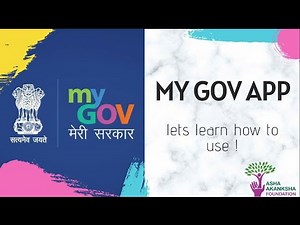 How to Use MyGov App