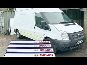 FORD TRANSIT MK7 2.2 GLOW PLUG REPLACEMENT REMOVAL INTAKE MANIFOLD RWD HIGH ROOF VAN