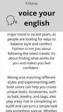 Reading Practice for English Learners Improve Fast! ⏱️ English Reading Practice - Voice your English