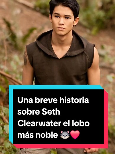 La historia de Seth Clearwater: el lobo noble de Twilight