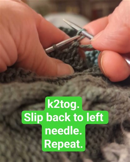 This is one of my favorite basic bind-offs. The vest project is wrapping up! Final update soon.