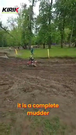 Epic Muddy Motocross Race at Fastrax Motorplex! #shorts